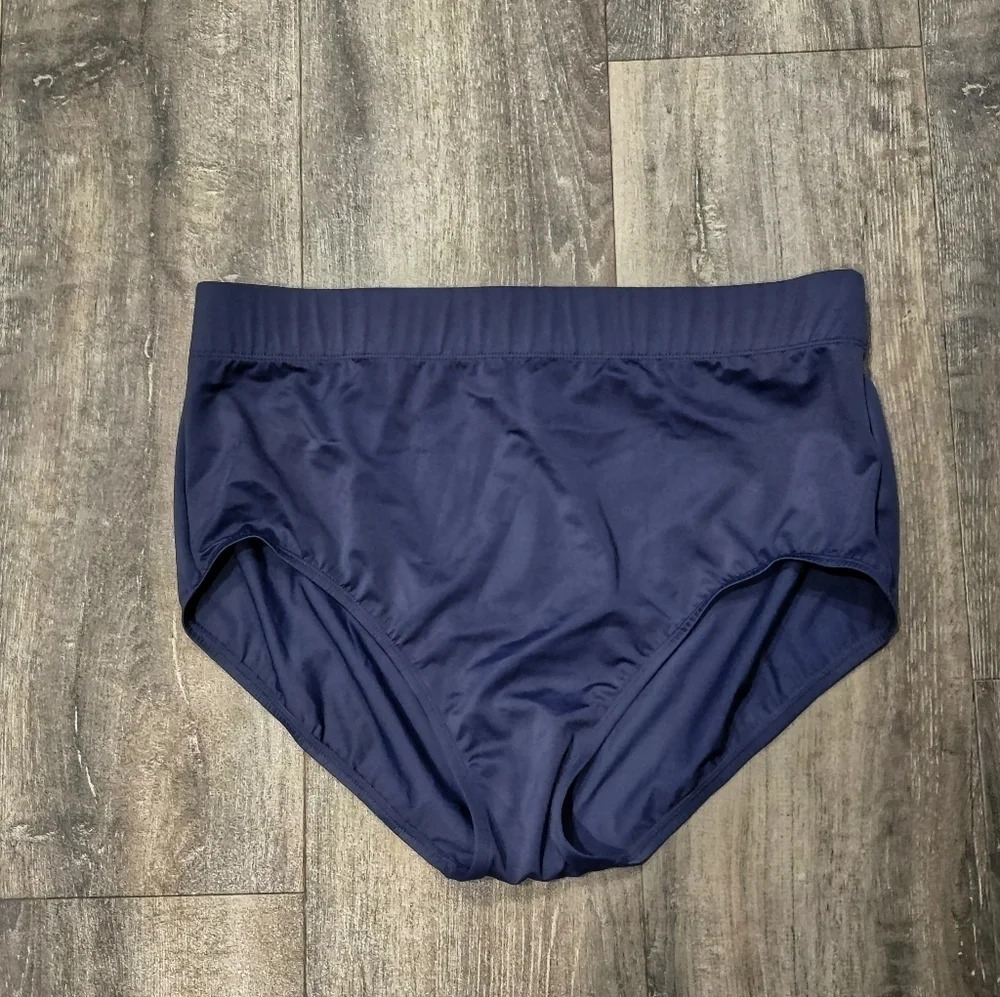 *NWOT* Coastal Blue High Waist Bikini Bottom